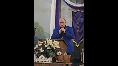 Gary Guess singing, Jesus just the mention of your Name.