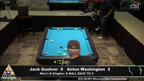 Jack Guehrer vs Anton Washington ▸ 2015 BCAPL Wisconsin State Championships