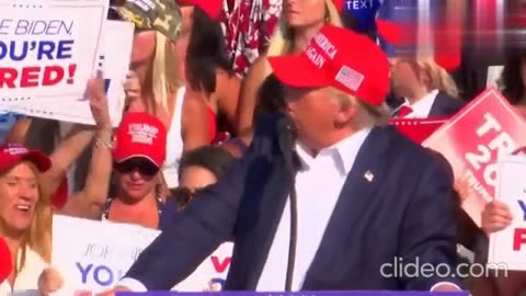 Moments before Donald Trump was shot at the Pennsylvania rally