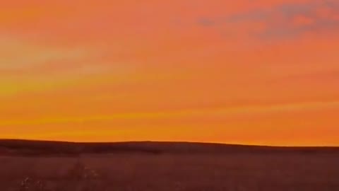 What a beautiful sunset glow