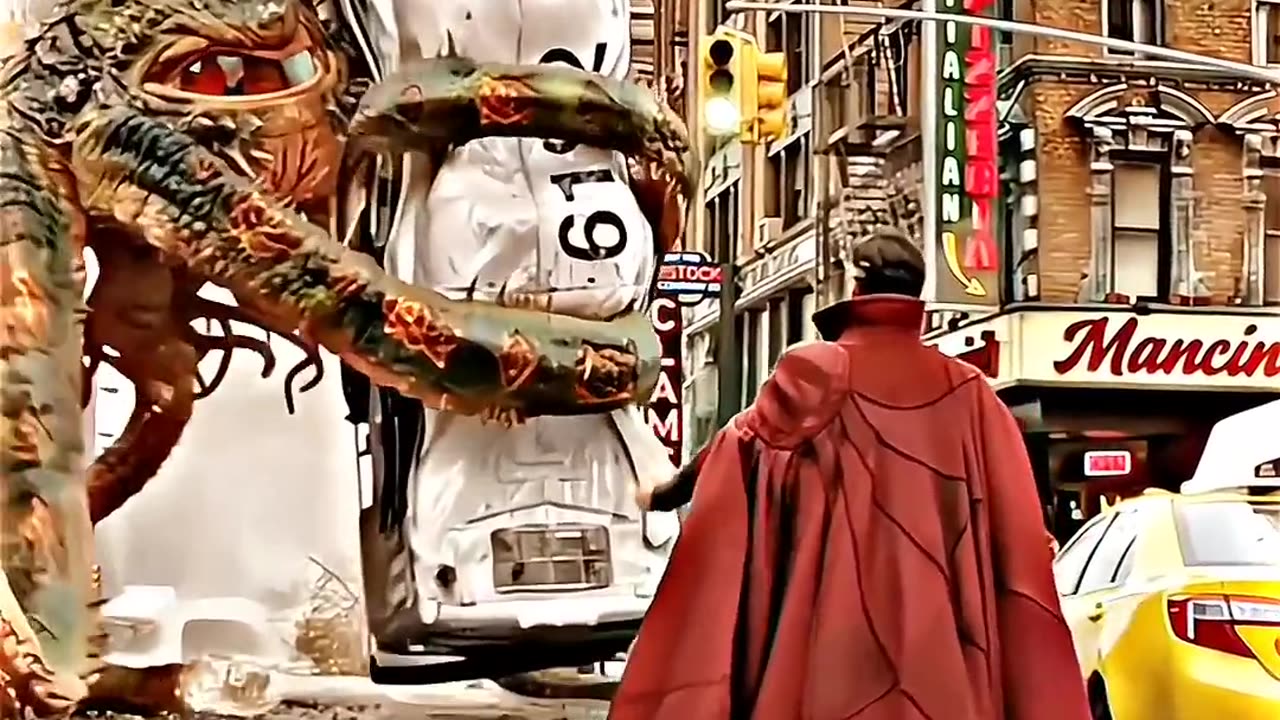 Dr. Strange _save_ America_ Snachz __from giant 🐙🐙🐙🐙 octopus