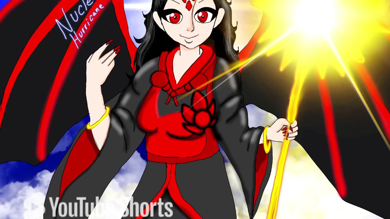 Oc speedpaint nuclear in the mood to troll her enemies