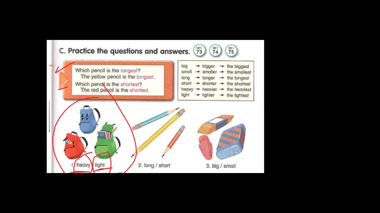 C3 comparative and superlative