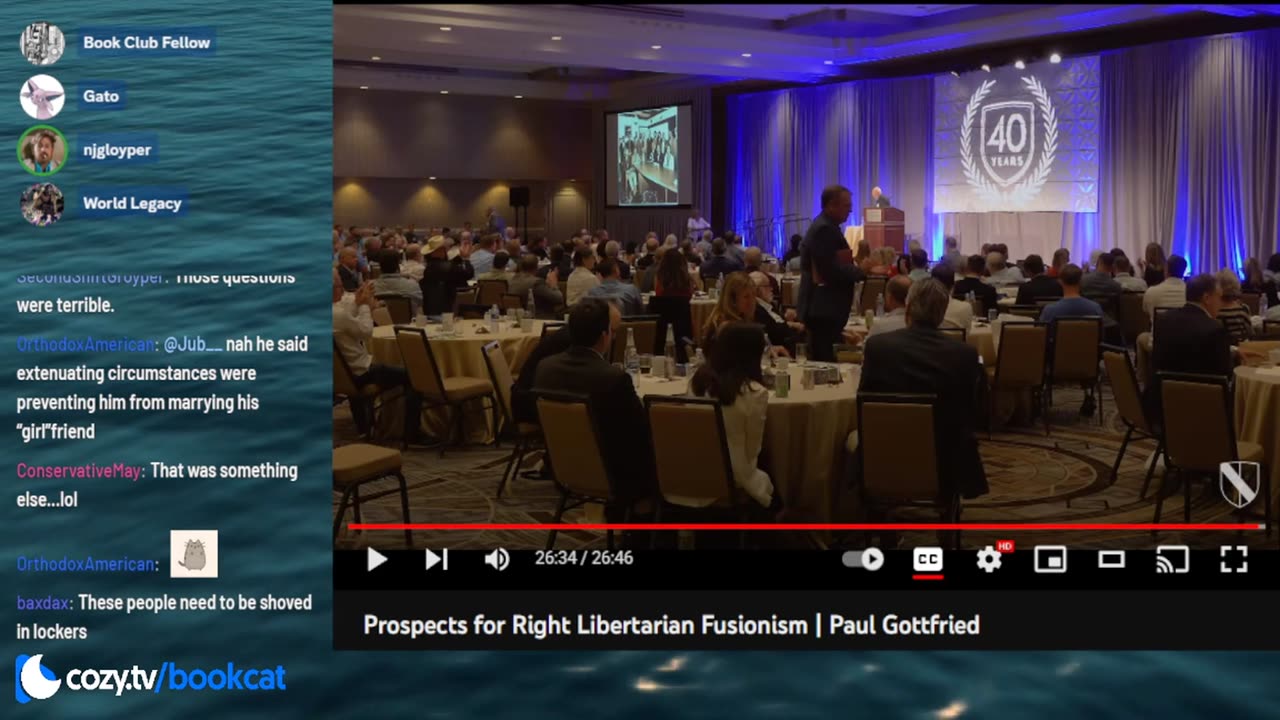 Bookcat: Paul Gottfried at NatCon 3