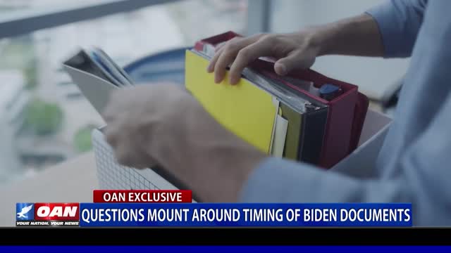 Questions Mount Around Timing of Biden Documents