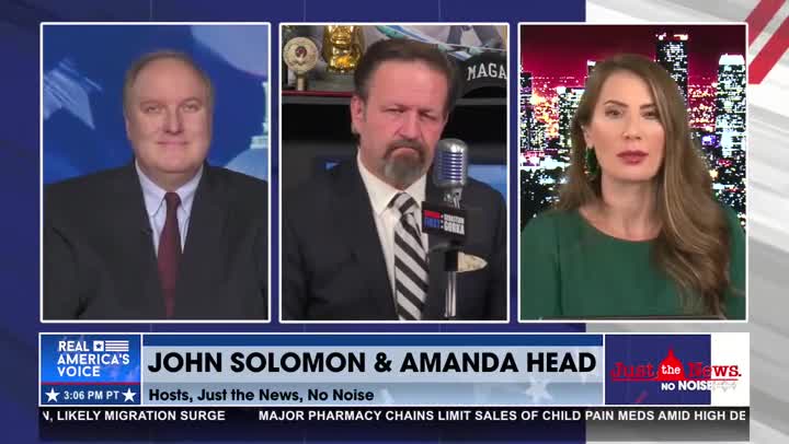 The Uniparty Strikes Again With Omnibus Bill. Seb Gorka with John Solomon & Amanda Head