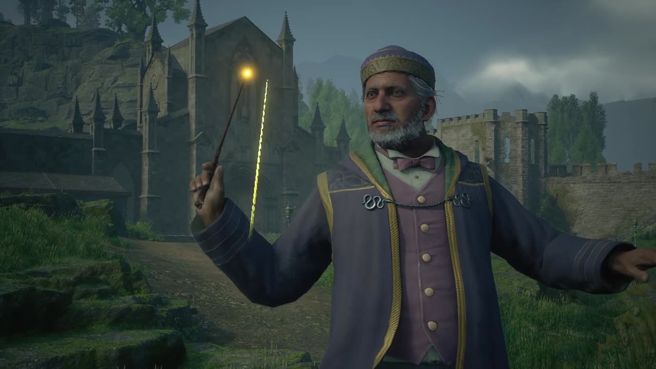 Hogwarts Legacy | Christopher Lee and his First day at Hogwarts Gameplay