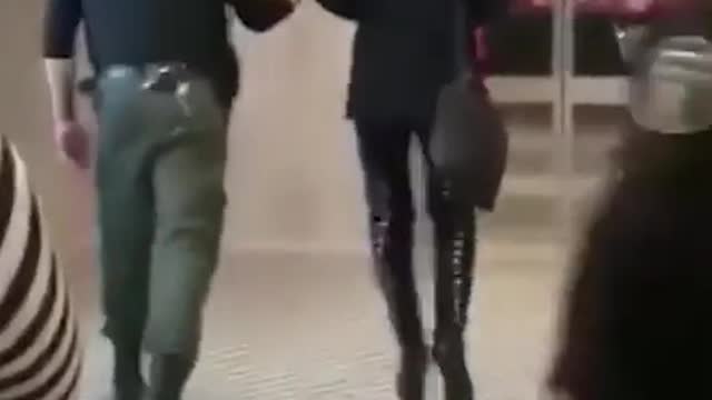Russian Police knocking out trans man