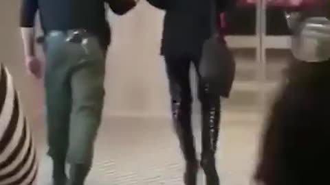 Russian Police knocking out trans man