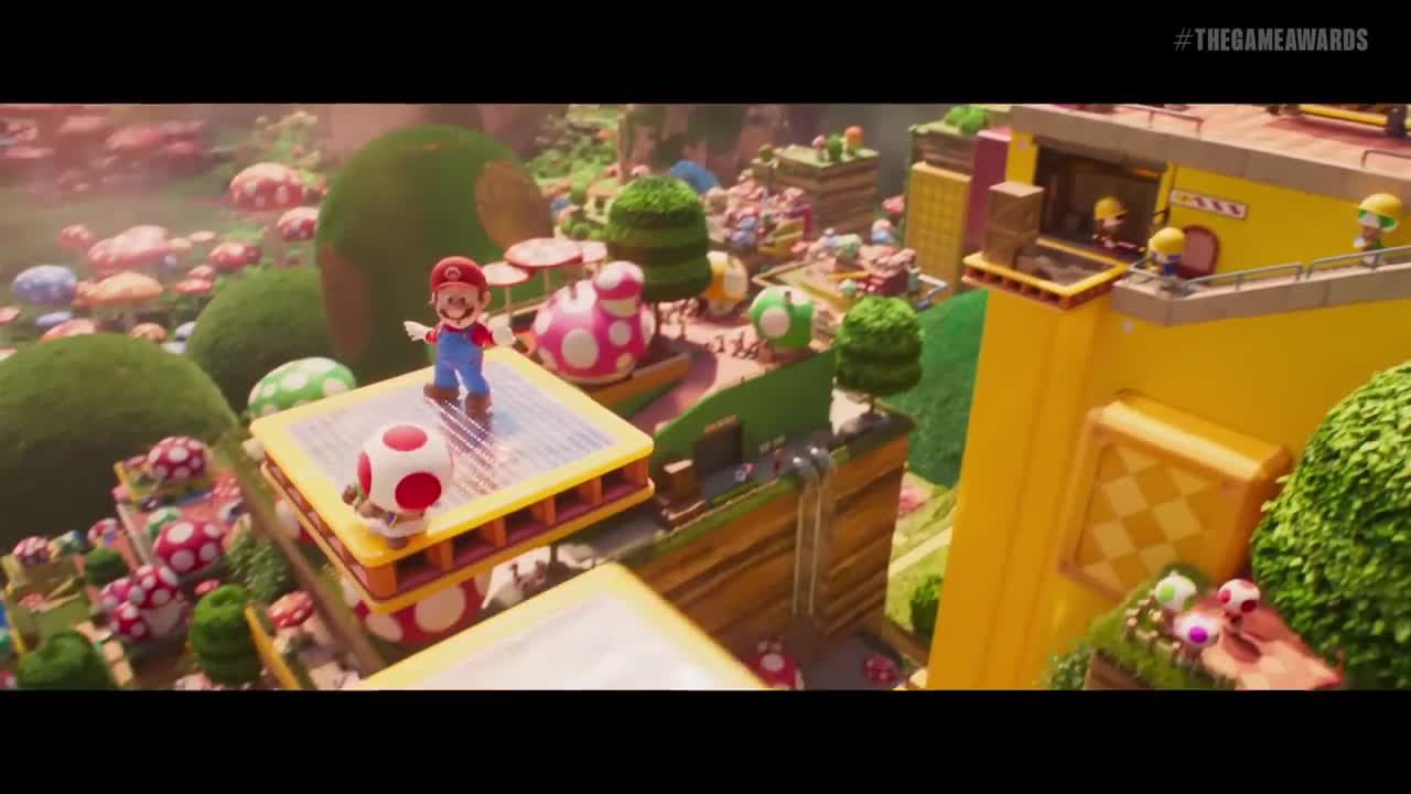 The Super Mario Bros. Mushroom Kingdom Movie Clip _ The Game Awards 2022