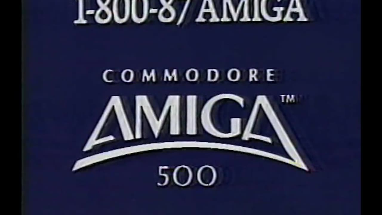 Commodore Amiga 500 - TV commercial 1987