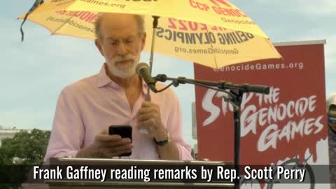 Remarks by Scott Perry: "Stop the Genocide Games" rally in DC