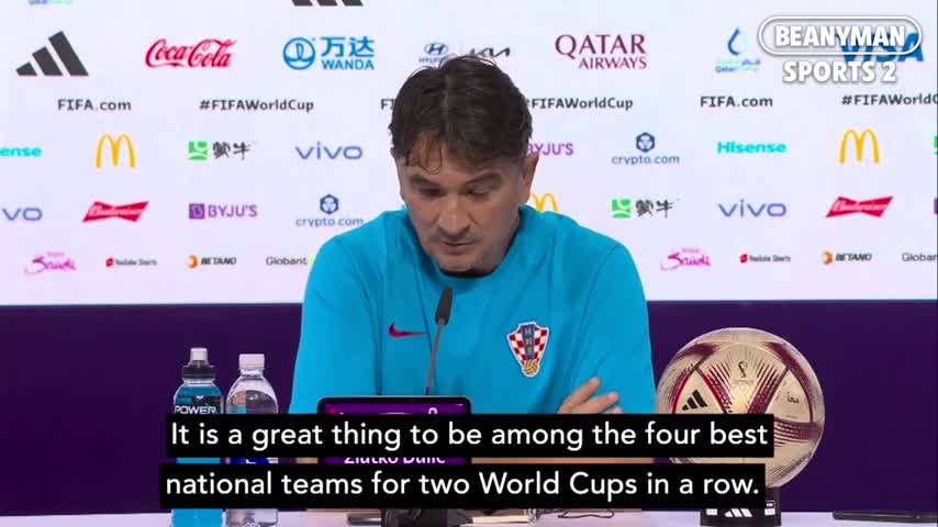 semi-finals already a great success for Croatia, but we want more!' - Zlatko Dalic