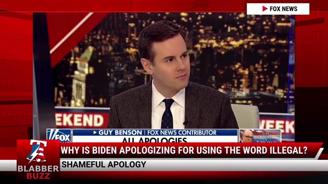 Why Is Biden Apologizing For Using The Word Illegal?
