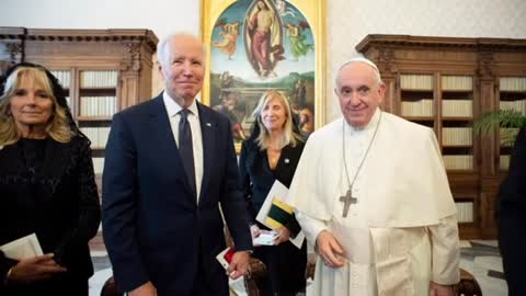 Biden Poops His Pants At Vatican