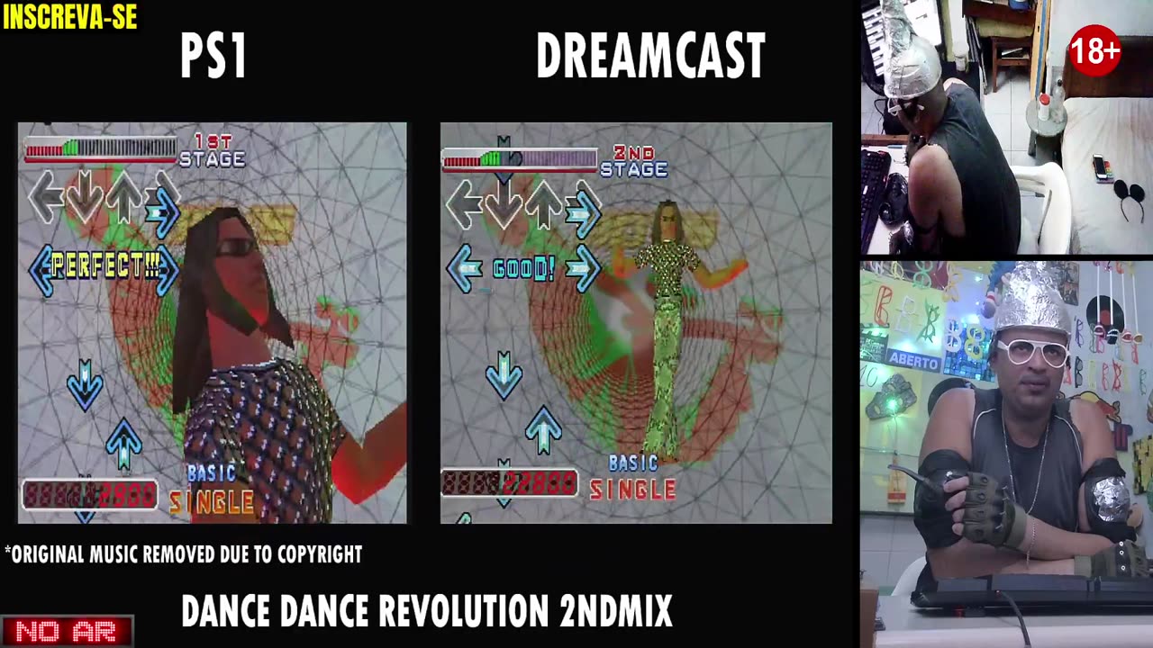 COMPARAÇÕES : playstation 1 VS dreamcast
