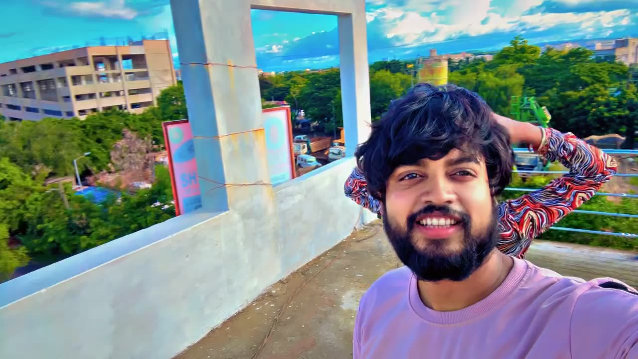 Bhubaneswar city view in top floors near sum hospital
