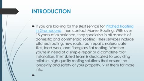 Get The Best Pitched Roofing in Grampound.