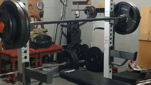 265 bench x 1 rep