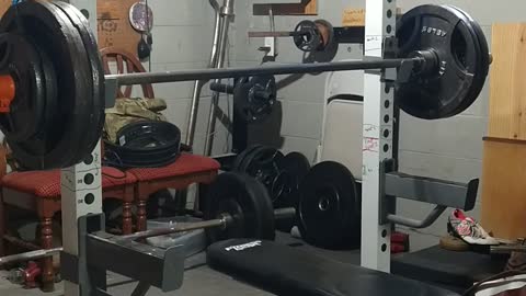 265 bench x 1 rep