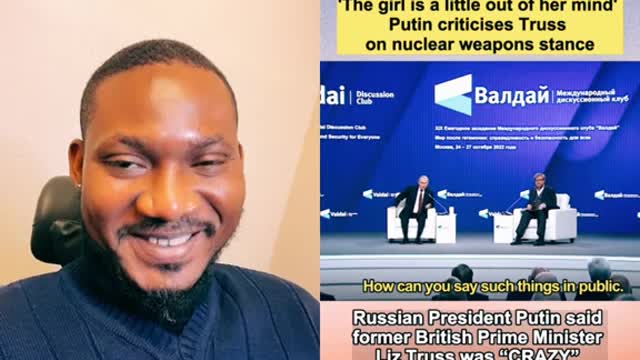 Putin has a go at Liz Truss...