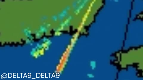 smoking gun radar anomalies over ireland today 12.12.24