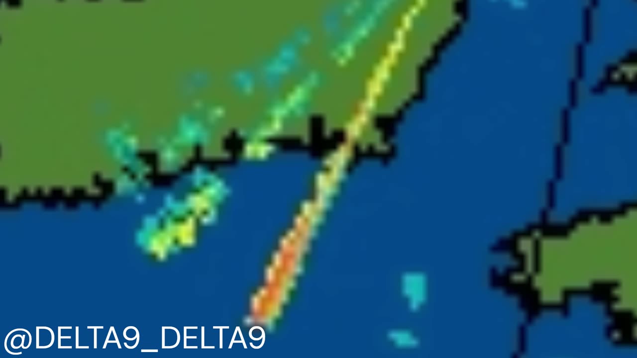 smoking gun radar anomalies over ireland today 12.12.24