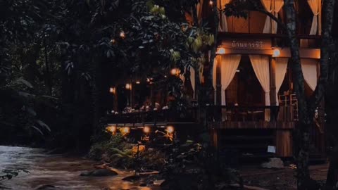 This quiet atmosphere really calms people's hearts