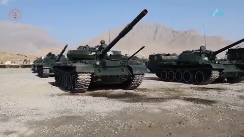 Afghanistan Military Repairing Old Armor