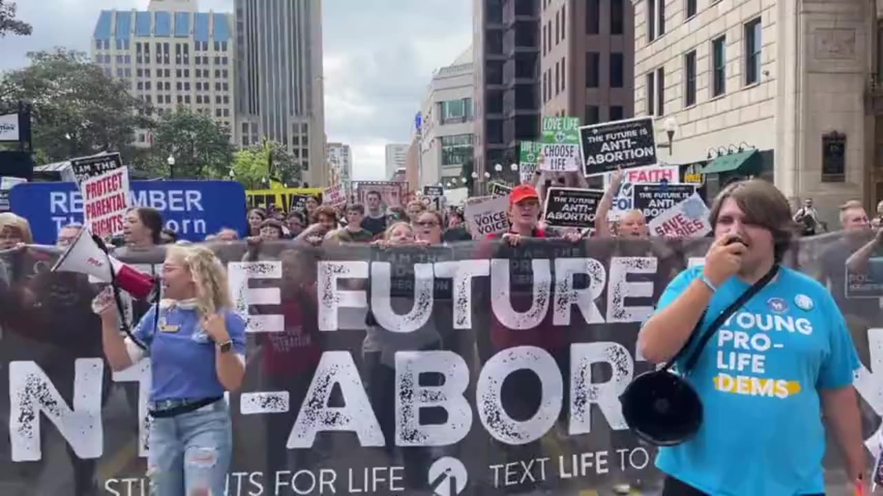 Ohio Pro-Lifers March For Life In HUGE Moment