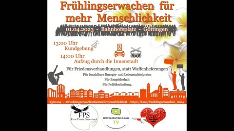Sei auch du dabei - Göttingen 01.04.2023
