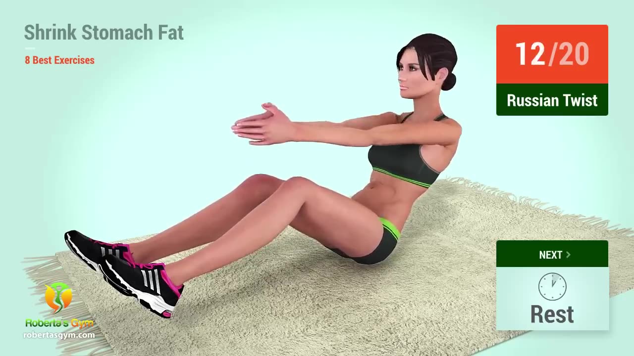 🔥8 Best Exercises to Shrink Stomach Fat Fast🔥