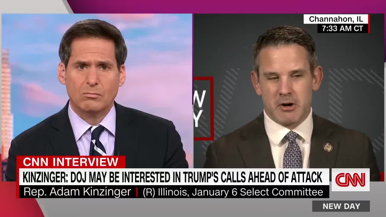 Adam Kinzinger Show Lack of Self Awareness
