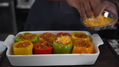 Elevate your Dinner Game with These Irresistible Stuffed Bell Peppers