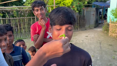 Funny Lemon Eating Challenge Video
