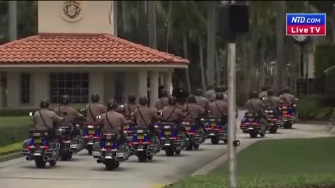 Trump arrives in Miami
