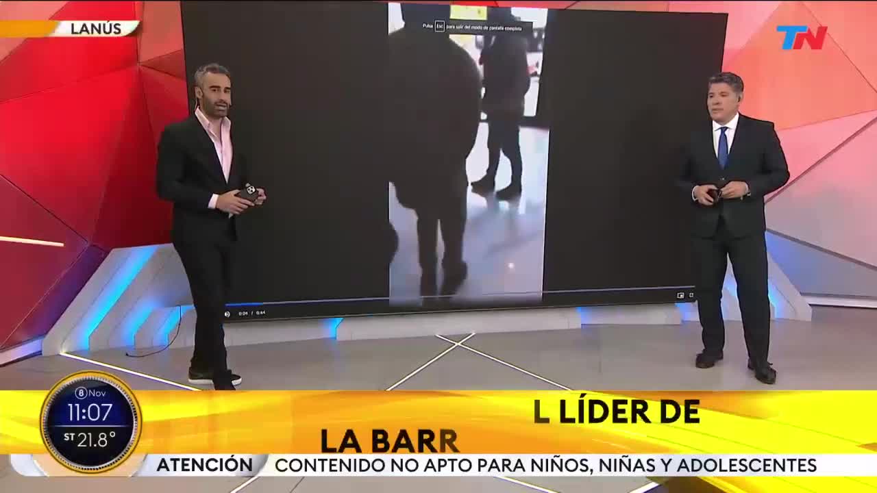 LANÚS I Detienen al líder de la barra de Racing por el ataque a hinchas de Cali