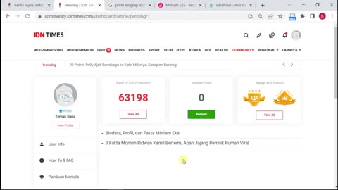 MASUK AKAL CARA KERJANYA, Digaji Rp 250.000 Perhari Tanpa Skill-Cara Dapat Uang Dari Internet