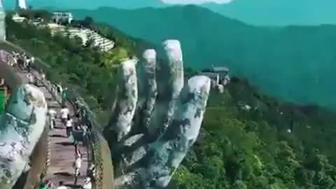 But God's hands.