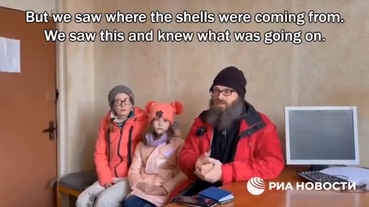 Human shields in Ukraine - the other side of the story