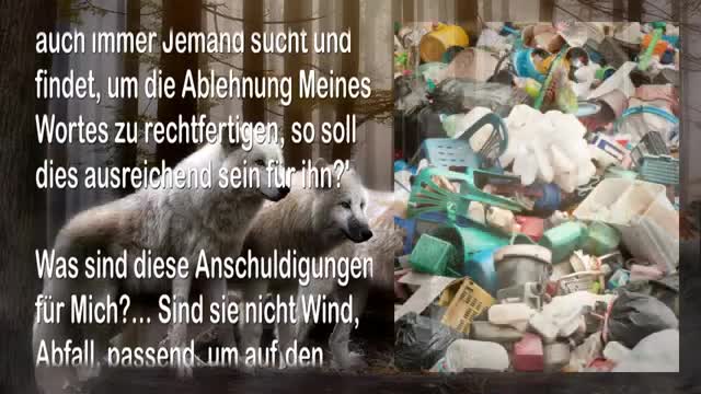 Wie Ich die Wölfe in Schach halte... Der Herr erklärt 🎺 Die Trompete Gottes