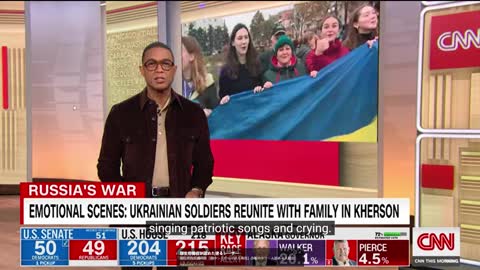 EMOTIONAL SCENES: UKRAINIAN SOLDIERS REUNITE WITH FAMILY IN KHERSON