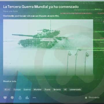 La Tercera Guerra Mundial ya ha comenzado