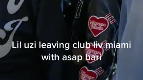 Lil Uzi Leaving Club Liv Abruptly With Black Willy Wonka Legend Already Made
