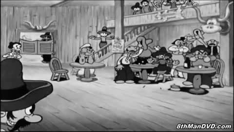 POPEYE THE SAILOR MAN: Blow Me Down! (1933) (Remastered) (HD 1080p) | William Costello