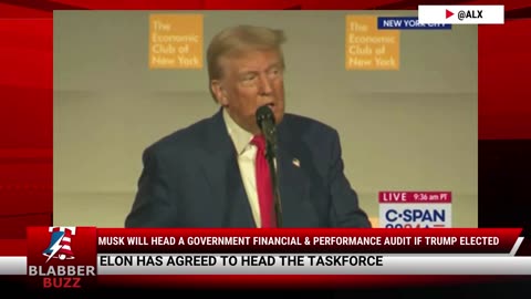 Musk Will Head A Government Financial & Performance Audit If Trump Elected