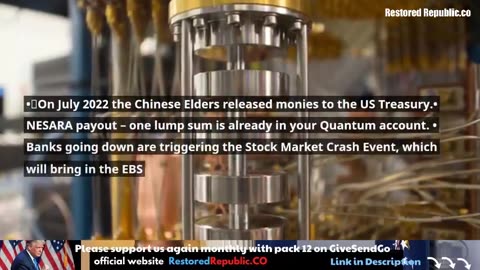 Restored Republic via a GCR: Update as of March 27, 2023