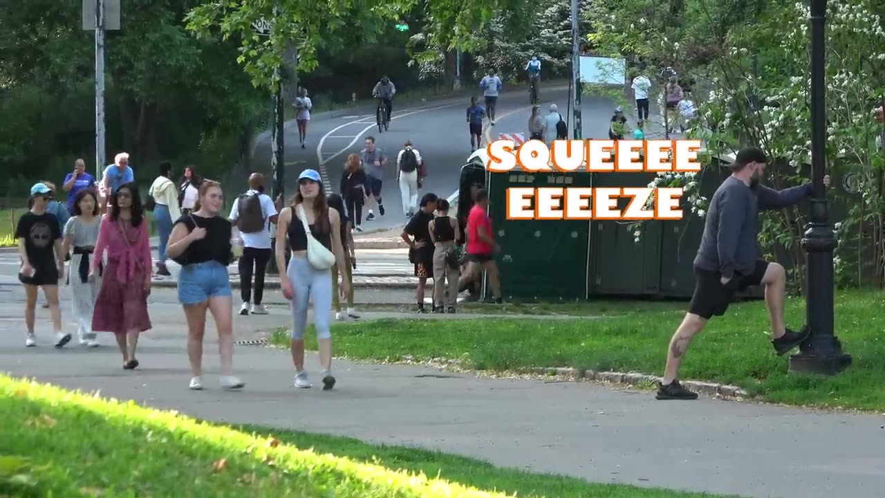 Funny Wet Fart Prank in central Park| TROUBLE In Paradise