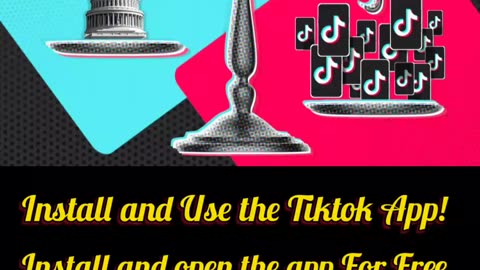Install and Use the Tiktok App For Free Use.