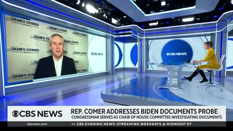 Rep. James Comer says House Oversight Committee could issue subpoenas in Biden doc..